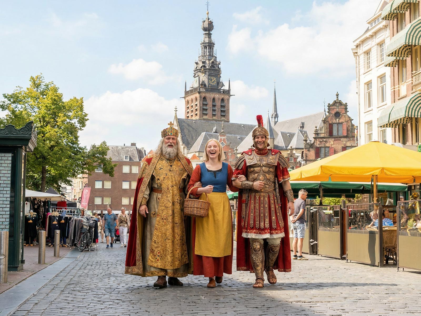 Extend Your Brand team in Nijmegen working on advertising strategy